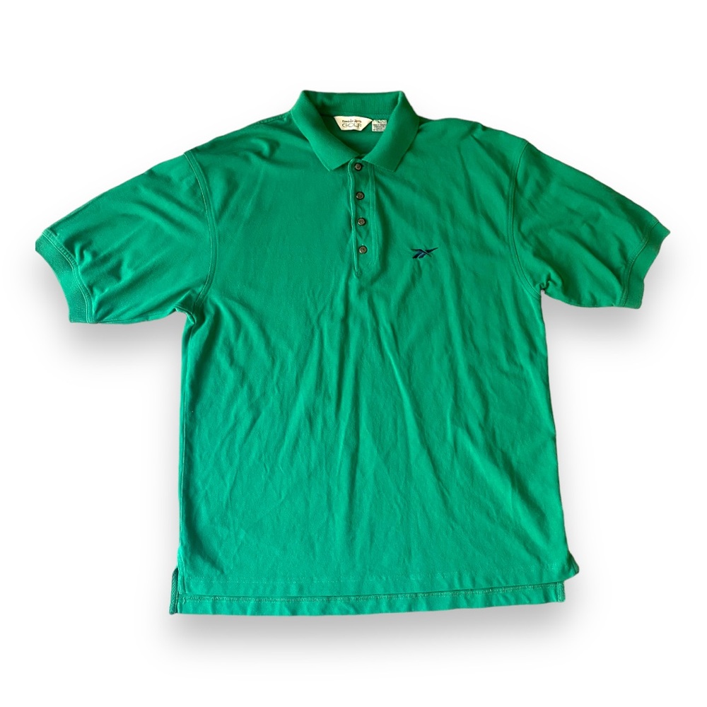 Vintage 90s REEBOK Golf Rare Short Sleeve Golf Polo